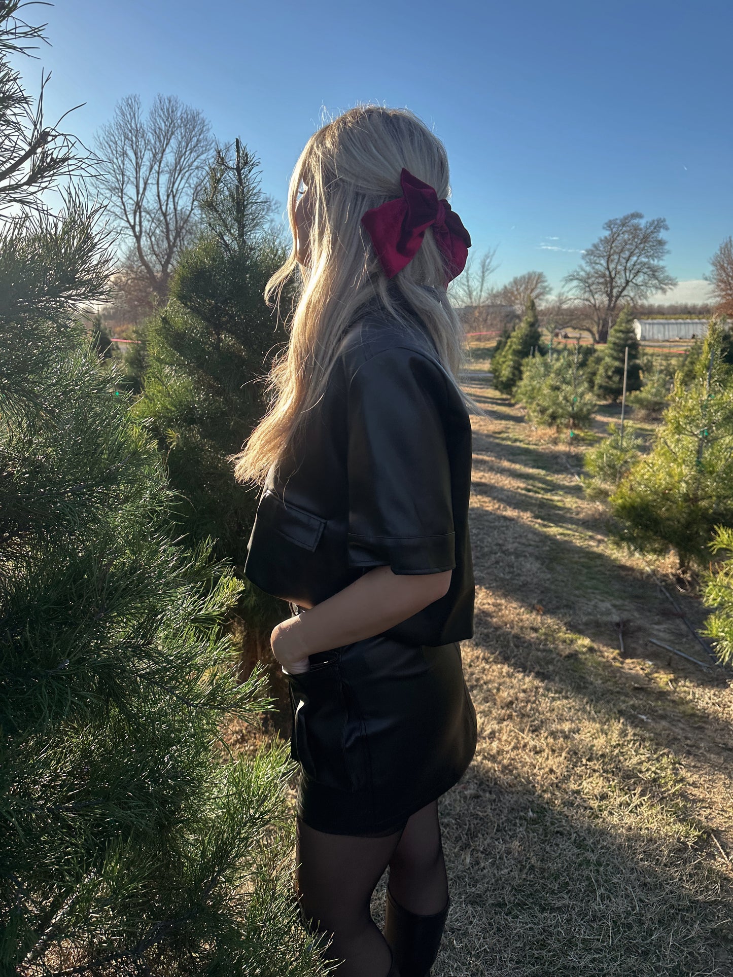 lush leather top