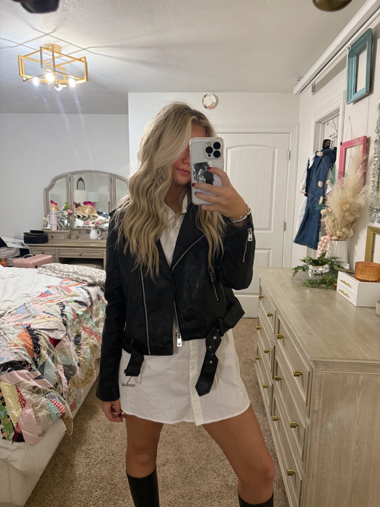 Cameron leather jacket