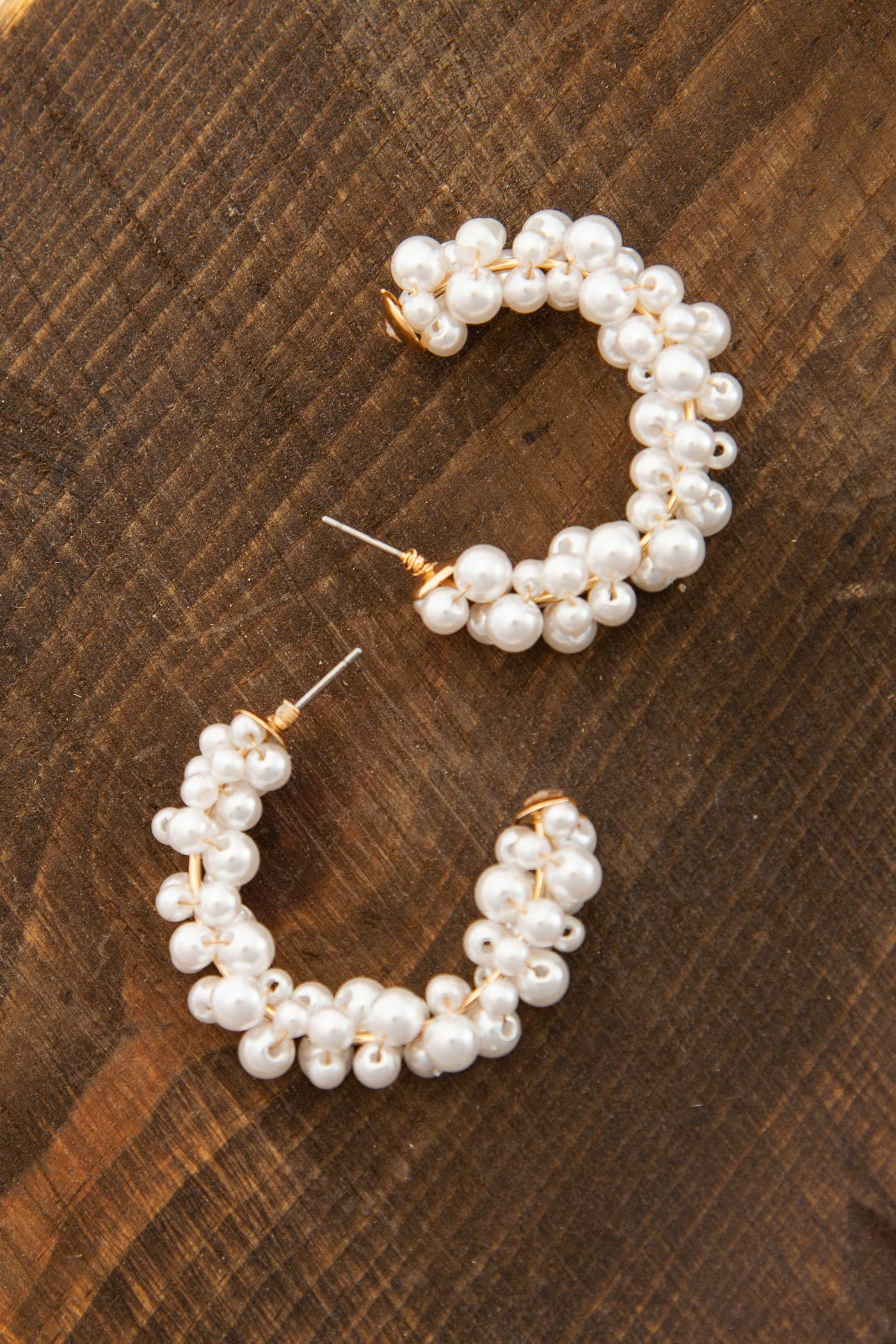 dylin pearl hoops