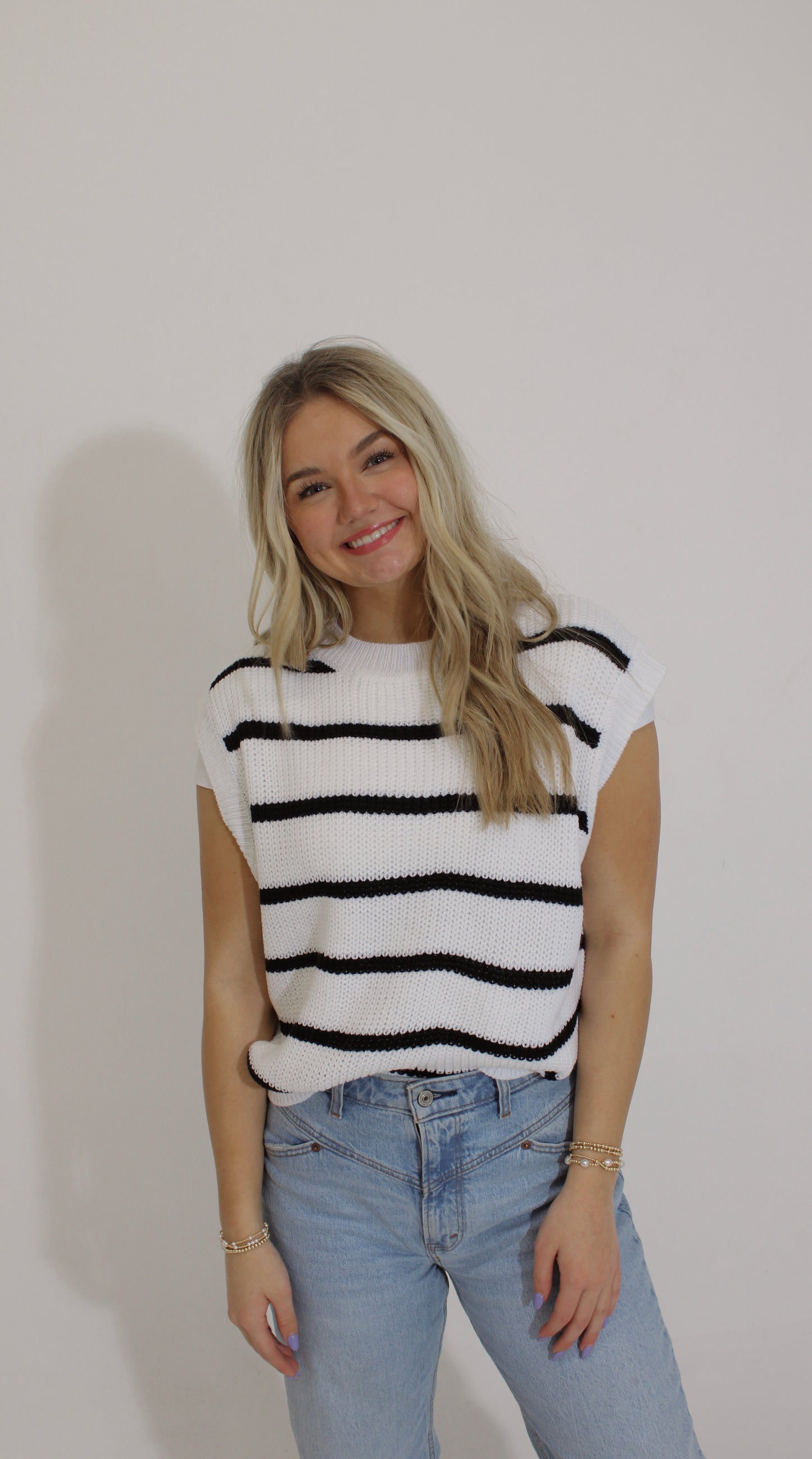 carli sweater vest