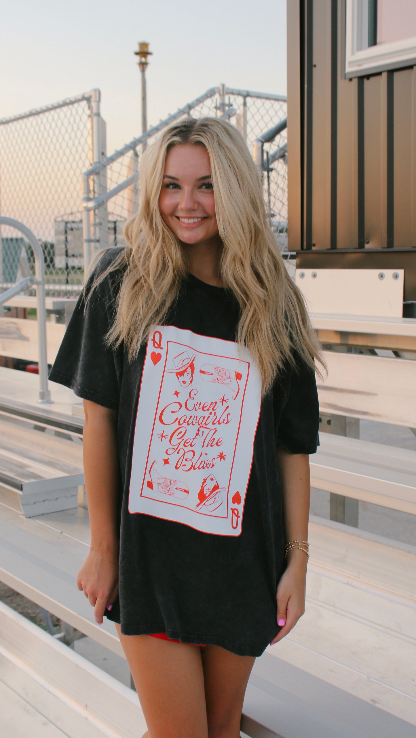 even cowgirls get the blues oversized tee