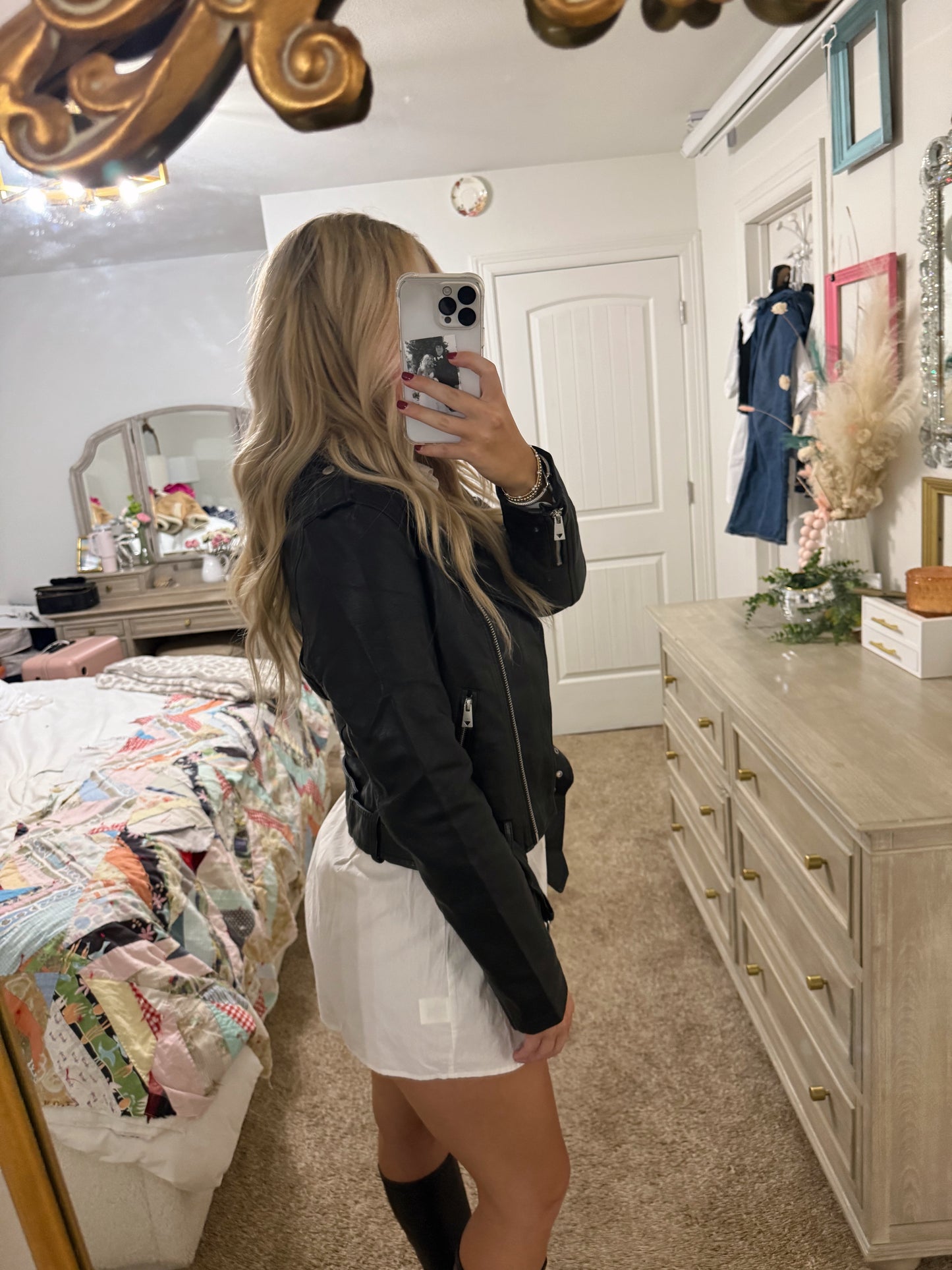 Cameron leather jacket
