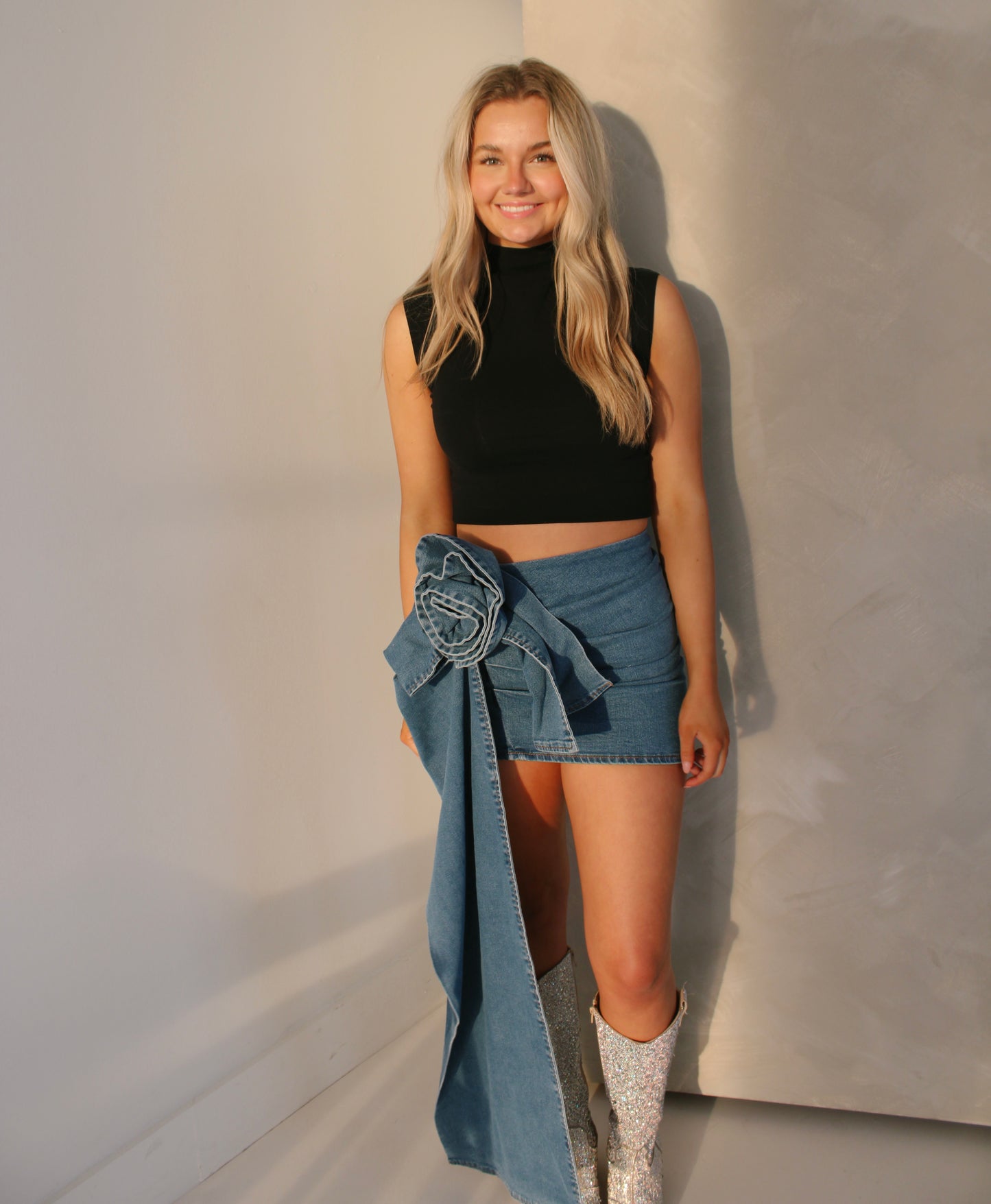 emma flower skirt