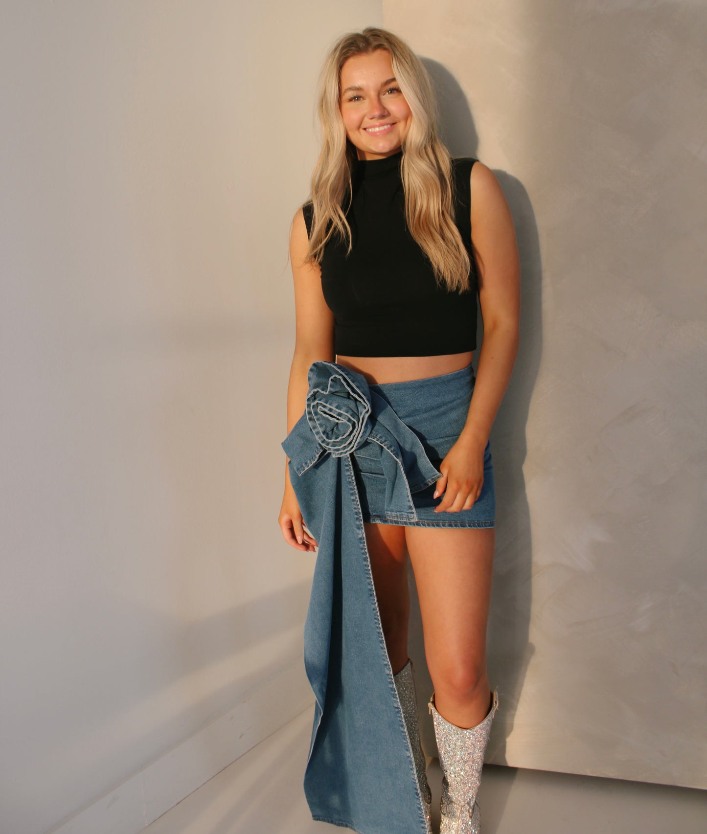emma flower skirt