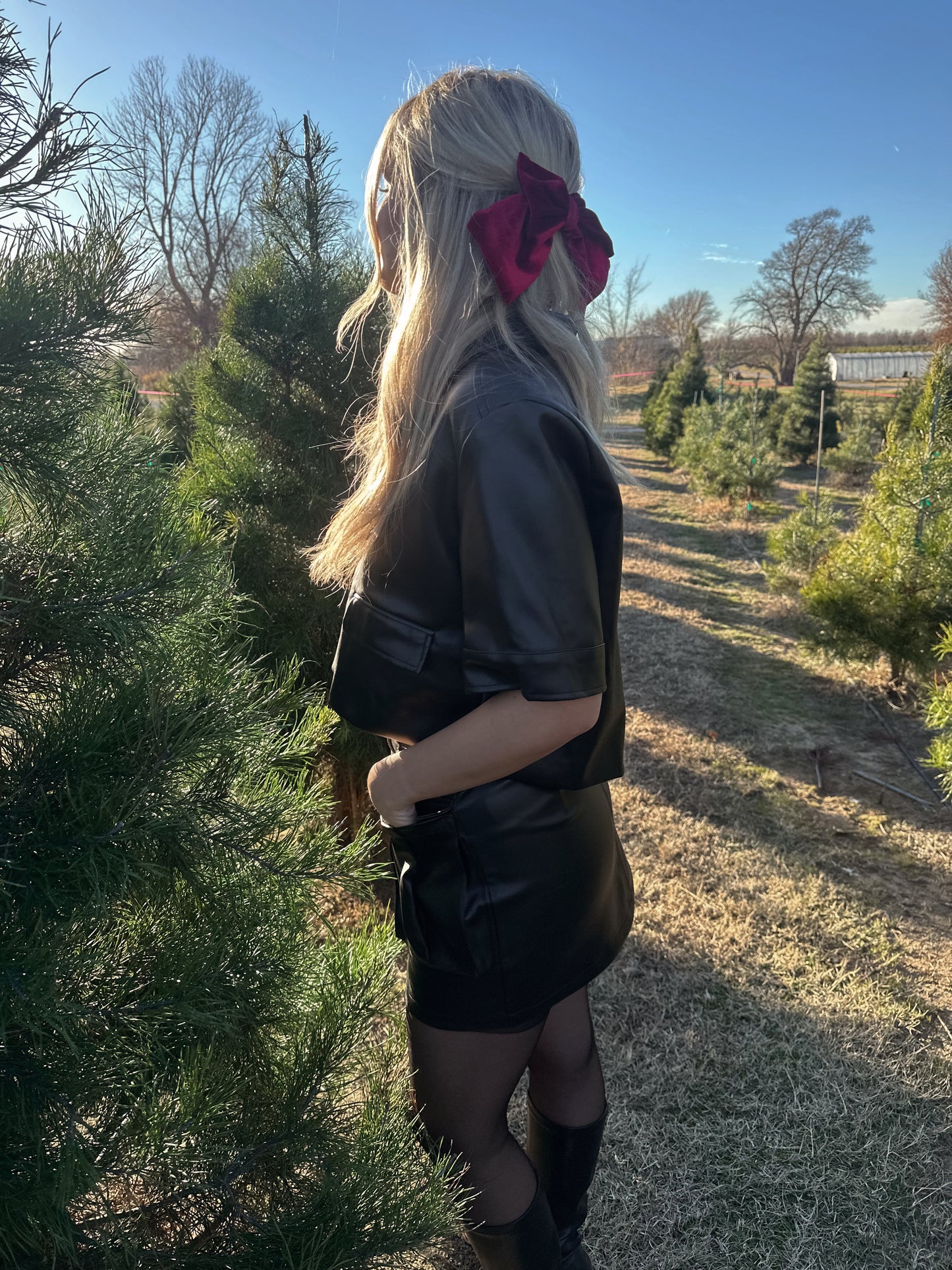 lush leather top