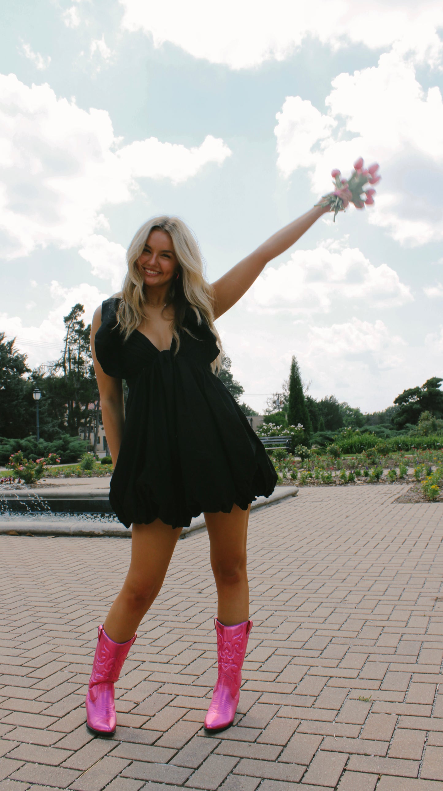 summer love bubble dress