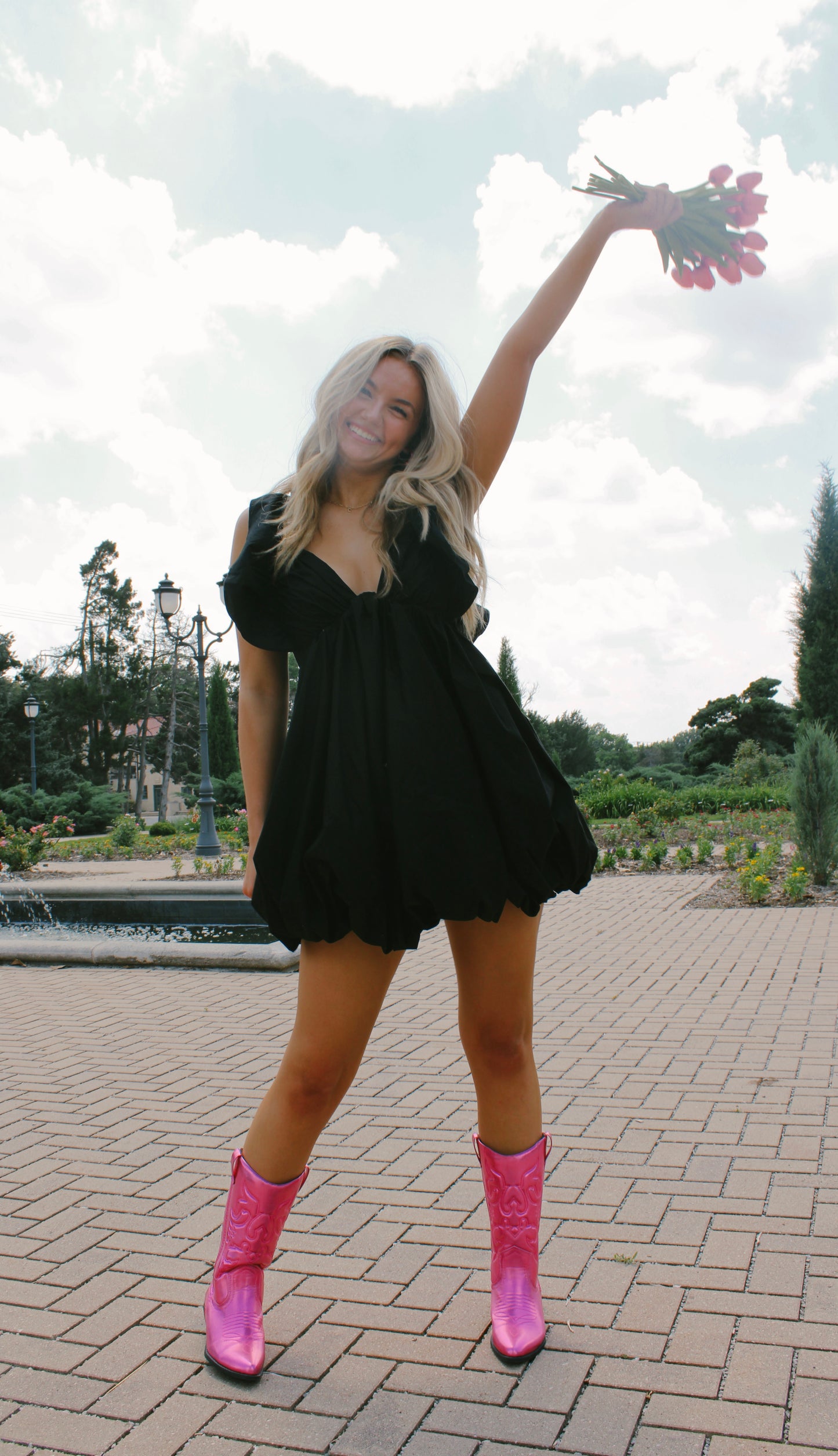 summer love bubble dress