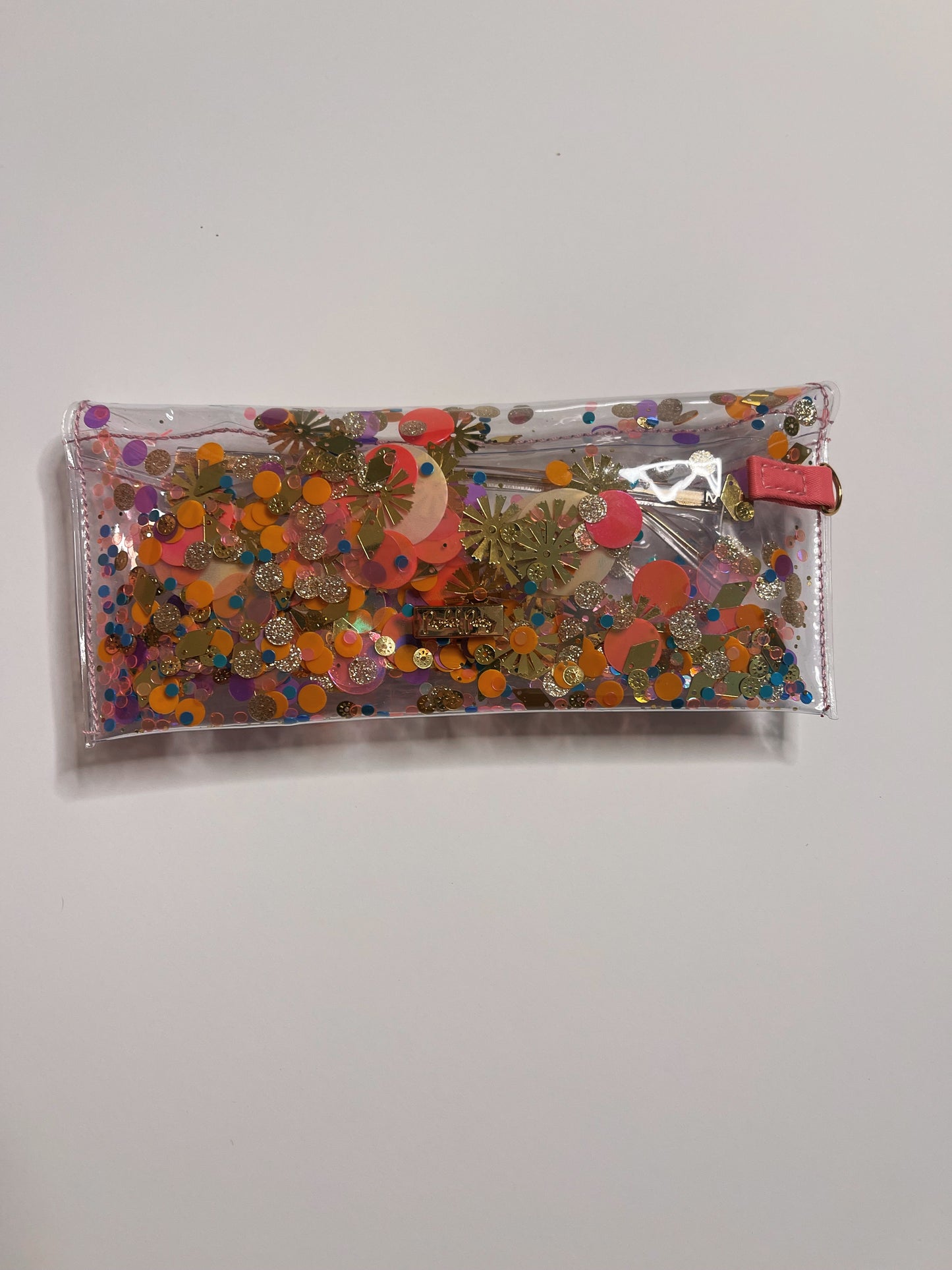 bright side glitter glasses case