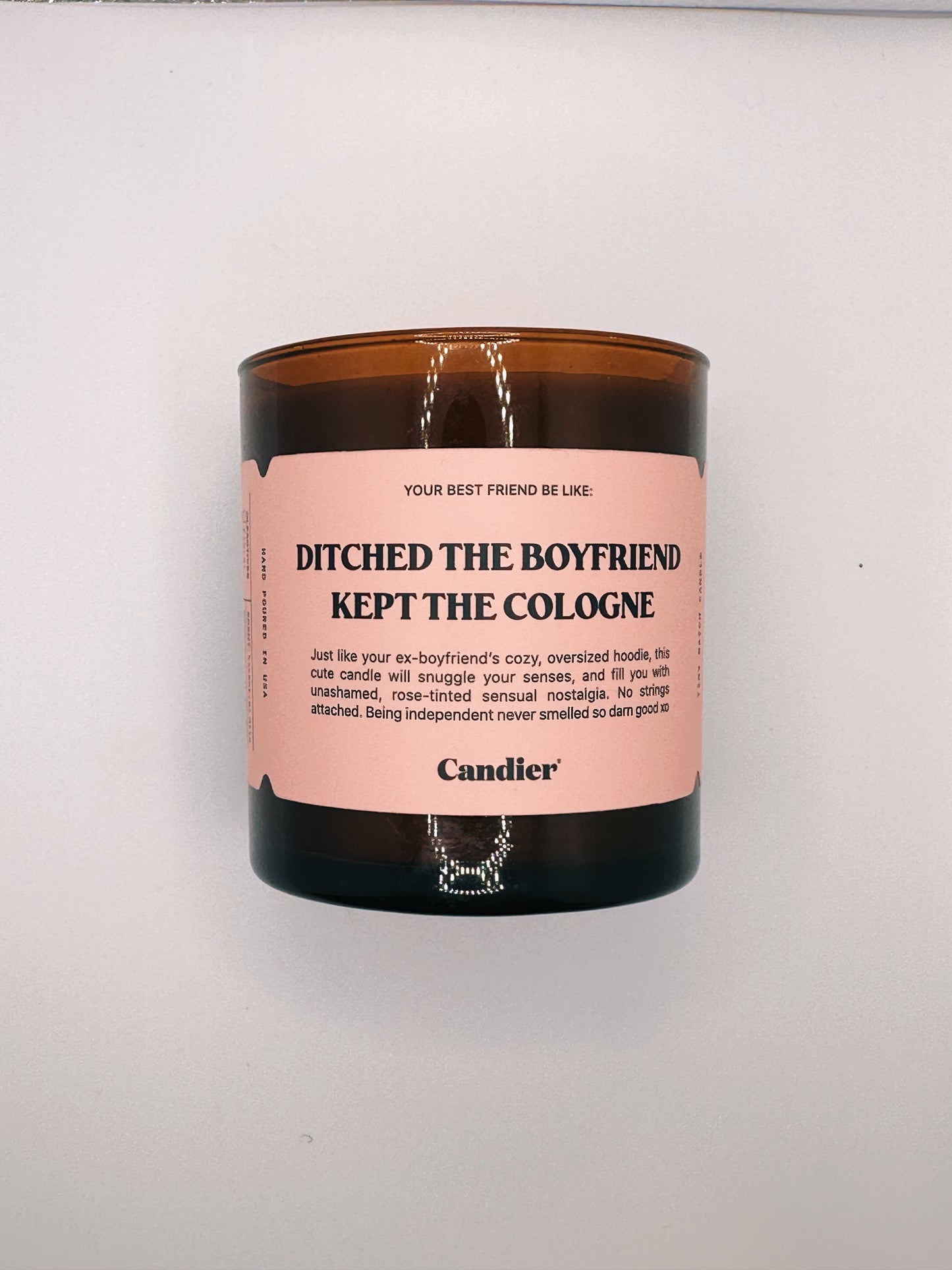 ditched the boyfriend candle