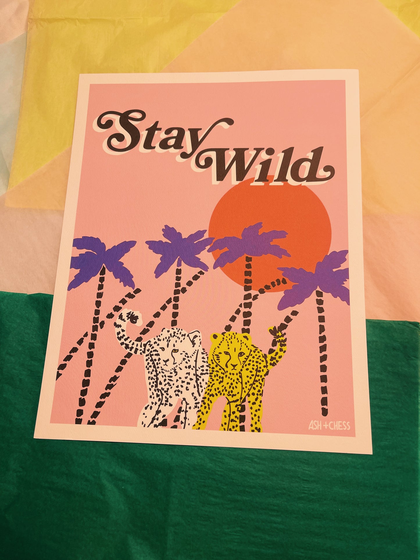 11 x 14 stay wild art print