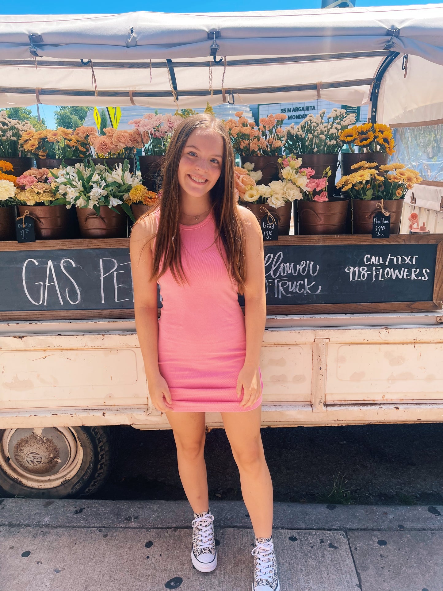 big chew bubblegum dress