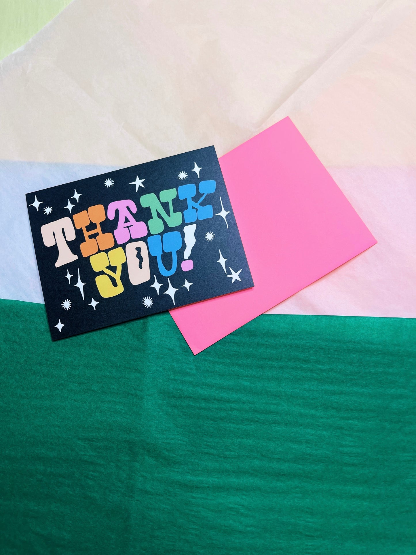 western thank you card