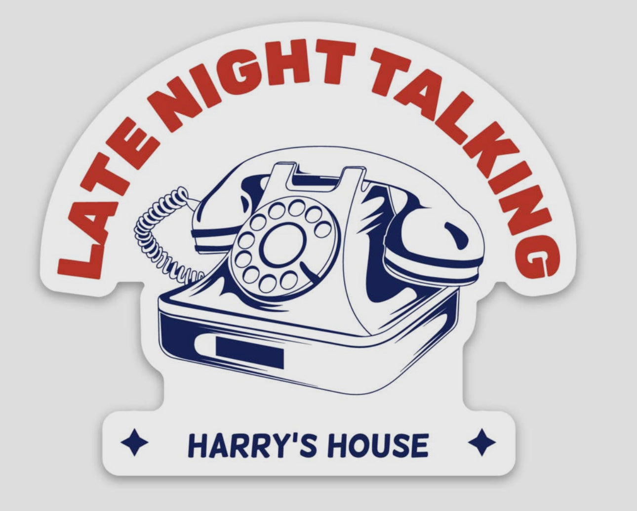 Late Night Talking Harry Sticker