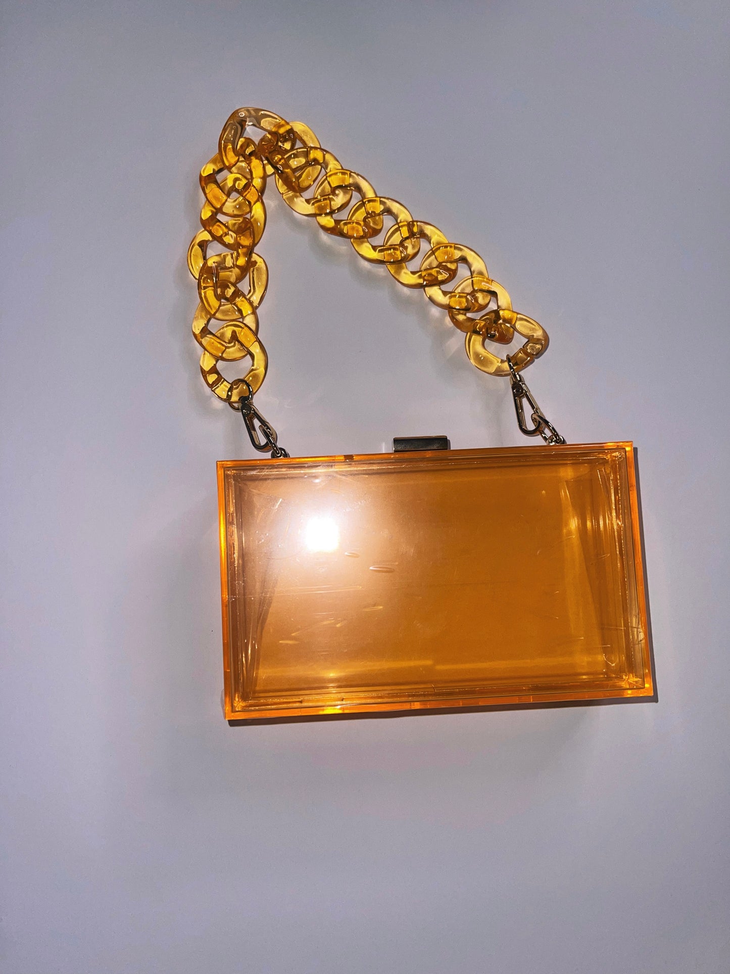 school spirit clear box bag