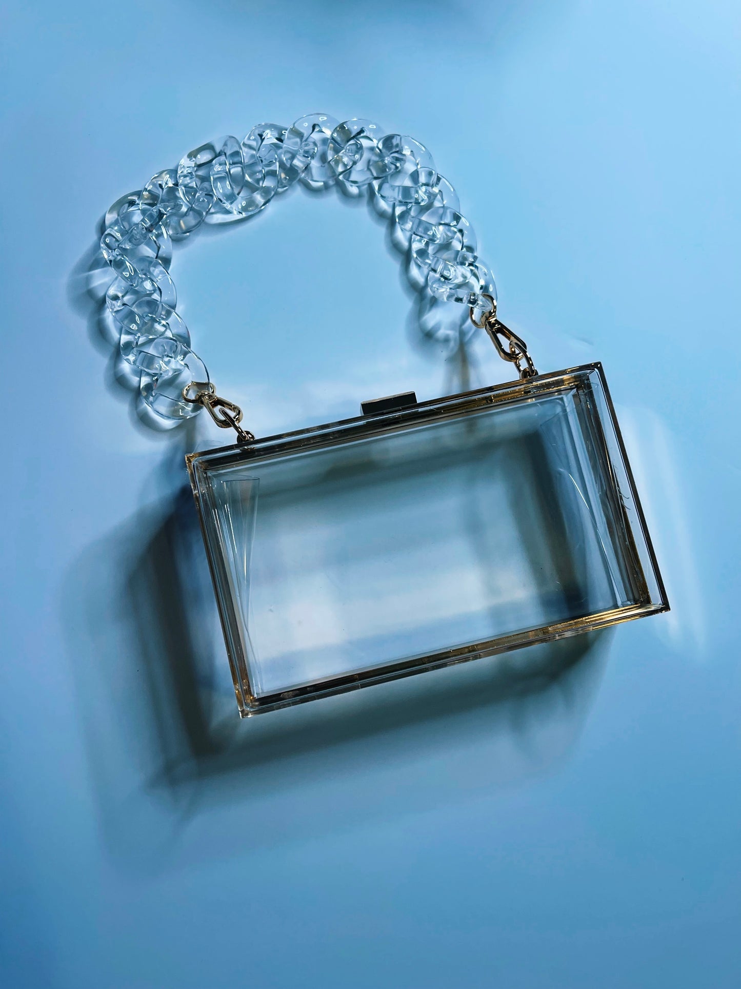 school spirit clear box bag
