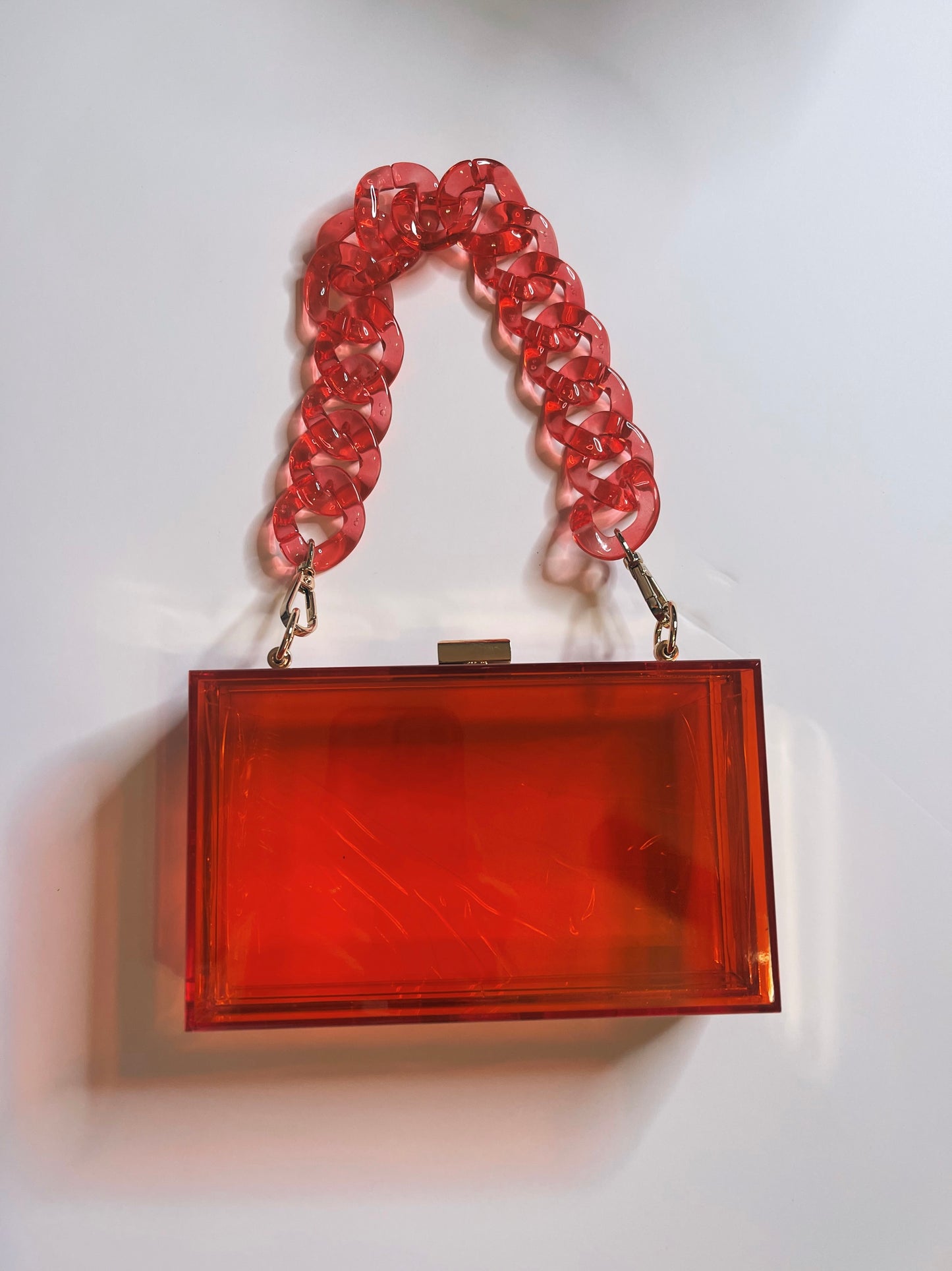 school spirit clear box bag