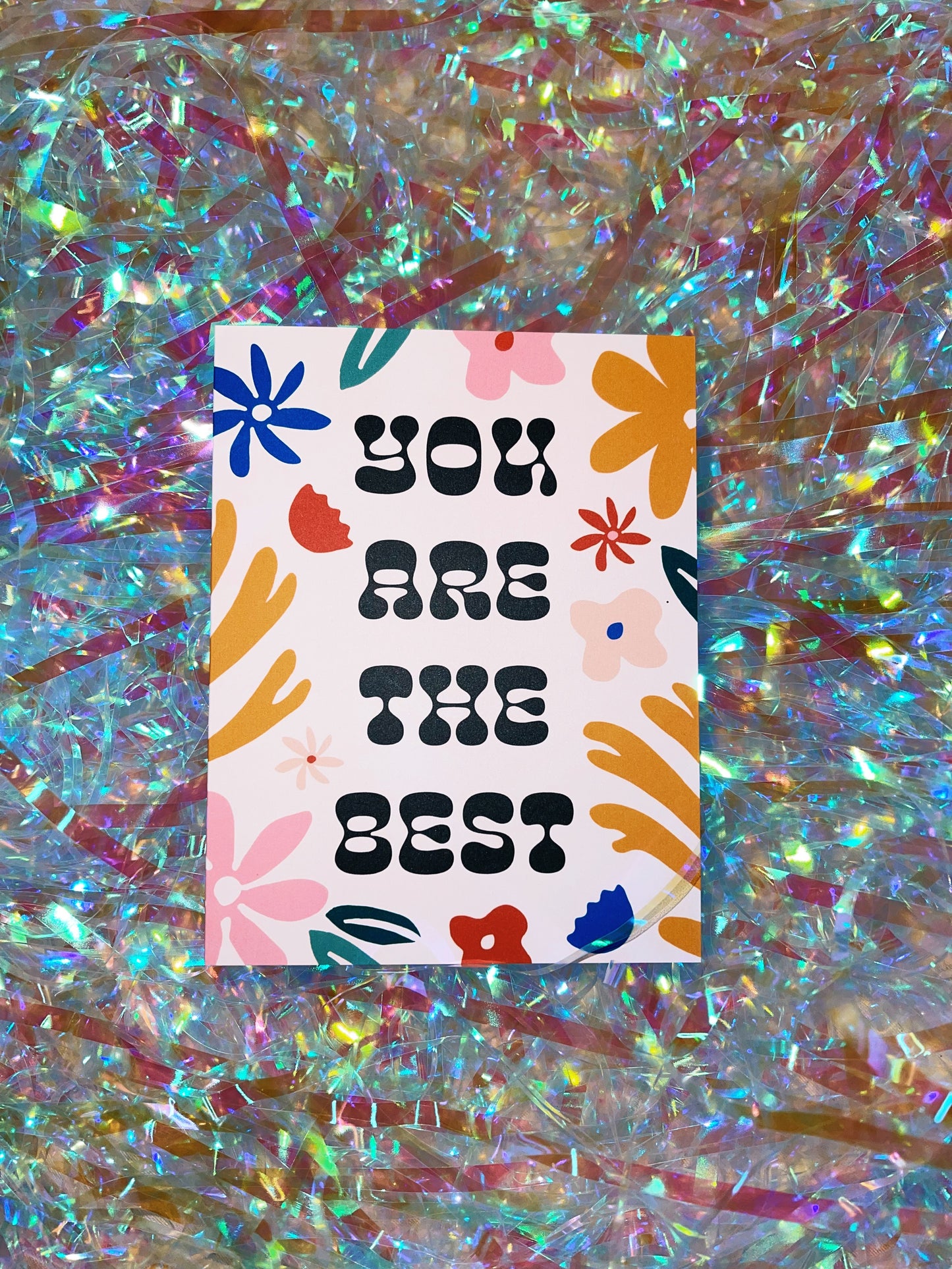 you are the best card