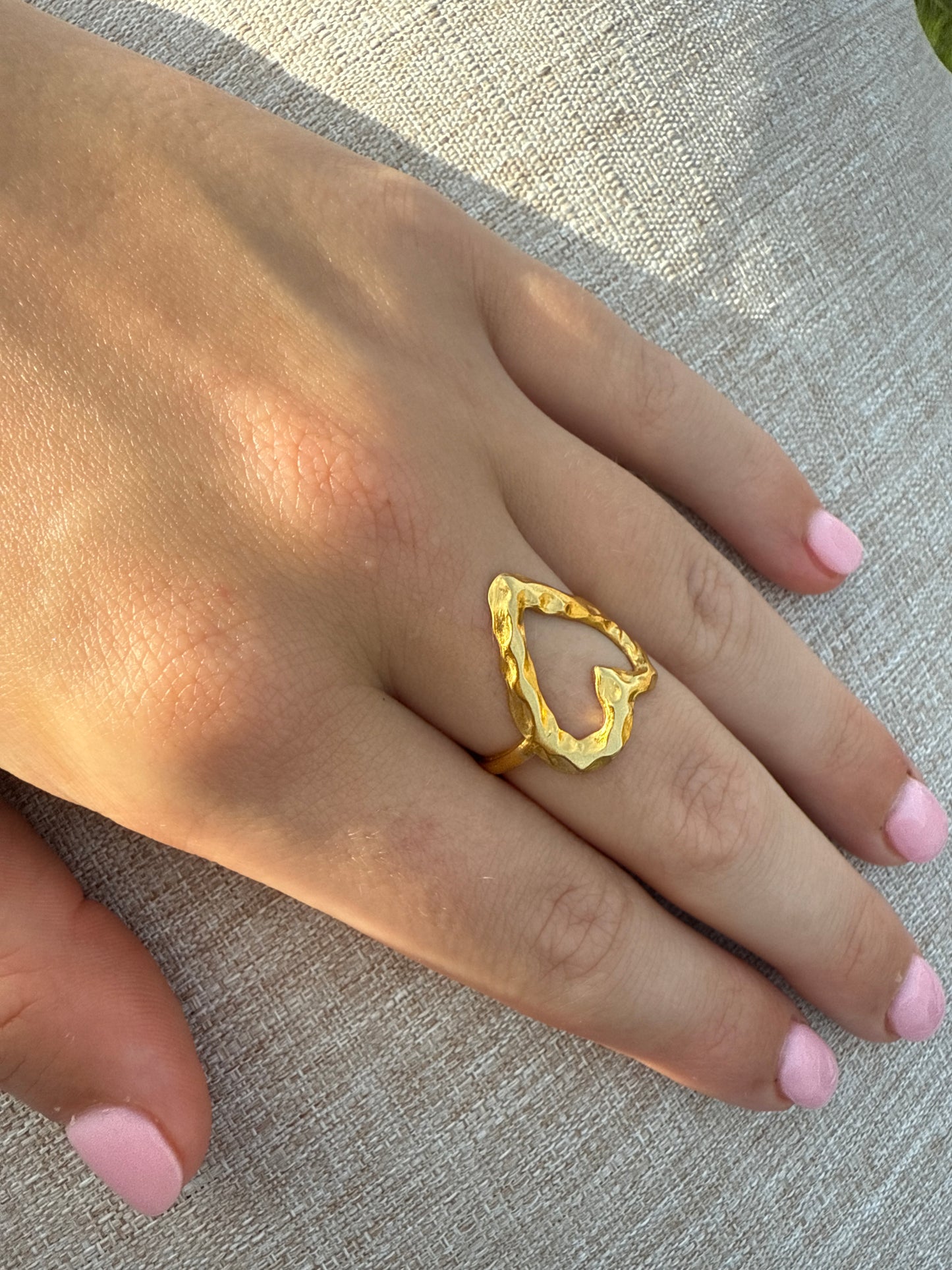 heart rings