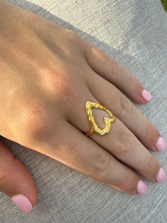 heart rings