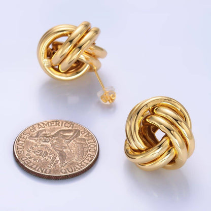 Knot Stud Earrings