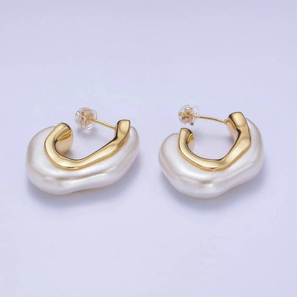 Pearl Shell Hoop