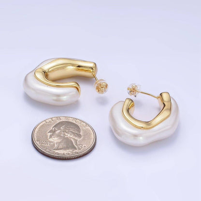 Pearl Shell Hoop