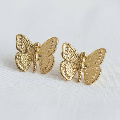 Butterfly Drop Earrings