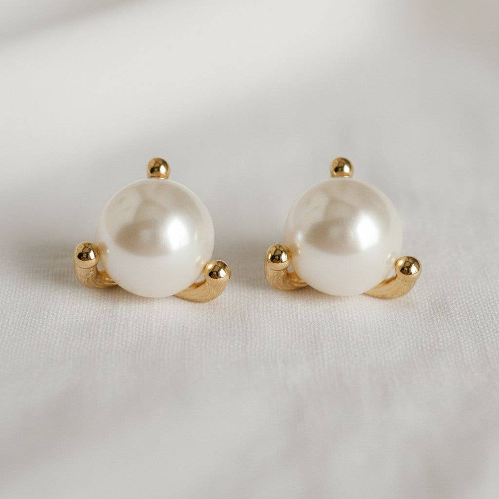 Mini Pearl Earrings