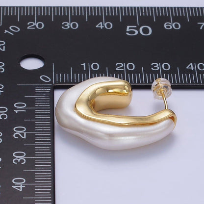 Pearl Shell Hoop