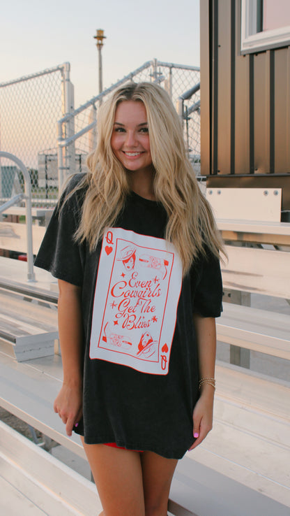 even cowgirls get the blues oversized tee