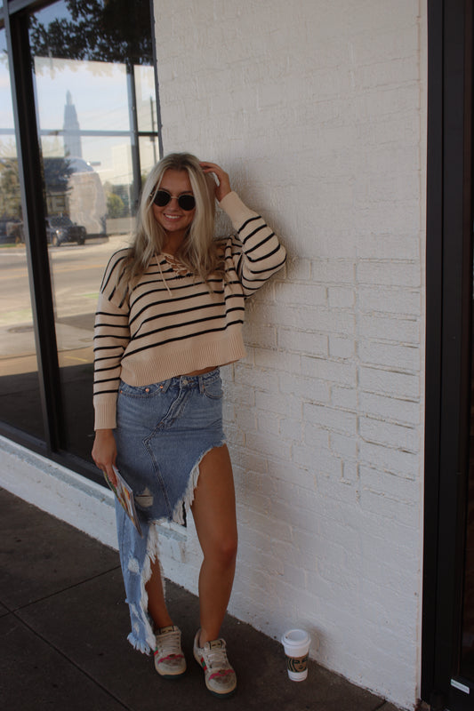 the latte sweater