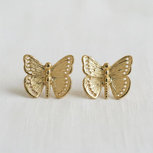 Butterfly Drop Earrings