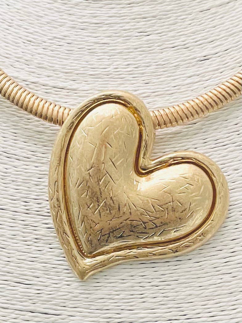 Heart Statement Necklace