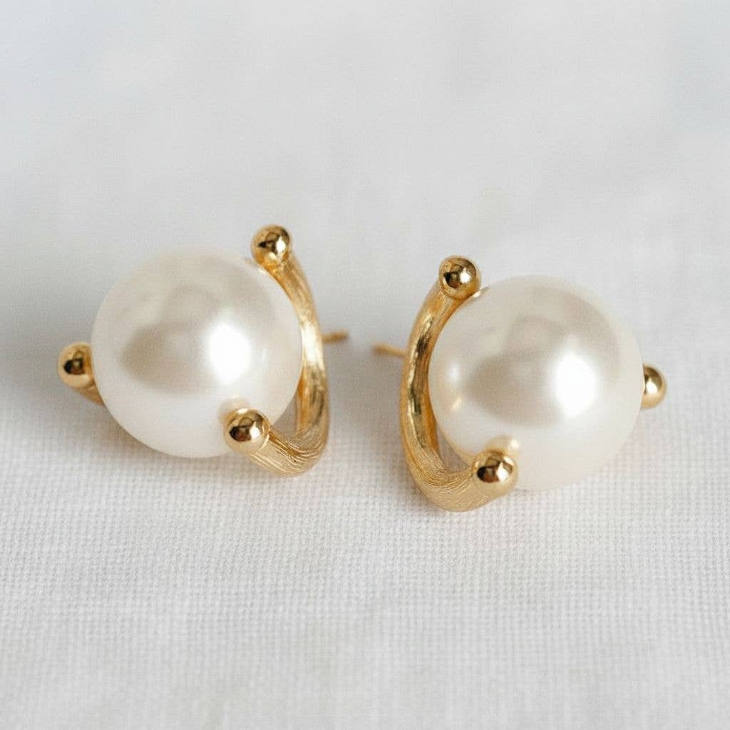 Mini Pearl Earrings