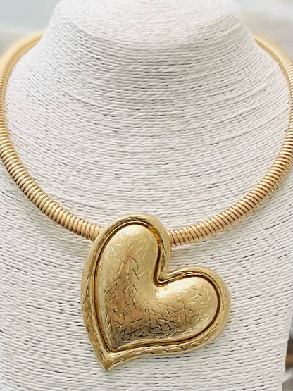 Heart Statement Necklace